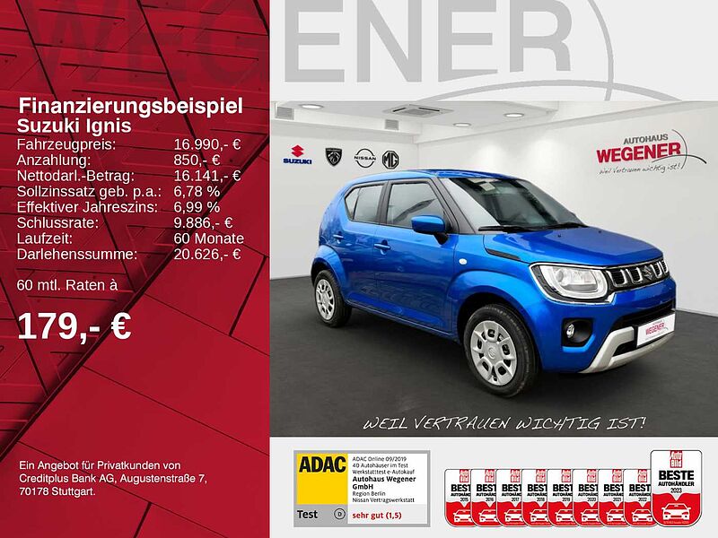 Suzuki Ignis CLUB HYBRID LED KLIMA