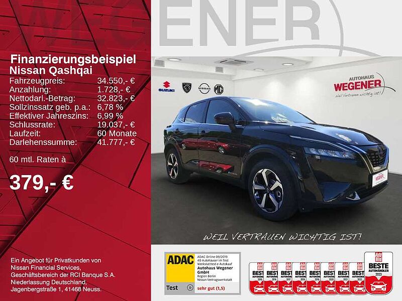 Nissan Qashqai 1.5 VC-T e-POWER N-CONNECTA Elektrische Heckklappe 360° Kamera