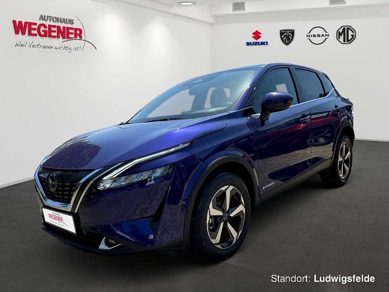 Nissan Qashqai N-CONNECTA 1.5 VC-T e-POWER Beheizbares Lenkrad-Frontscheibe In-Car WiFi 360° Ka