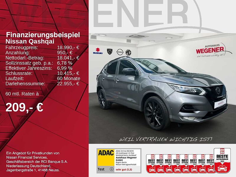 Nissan Qashqai 1.3 N-TEC  | LED | KAMERA | WITERPAKET