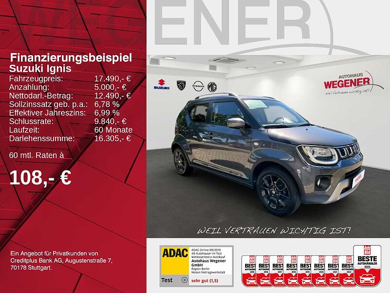 Suzuki Ignis COMFORT AUTOMATIK HYBRID KAMERA LED