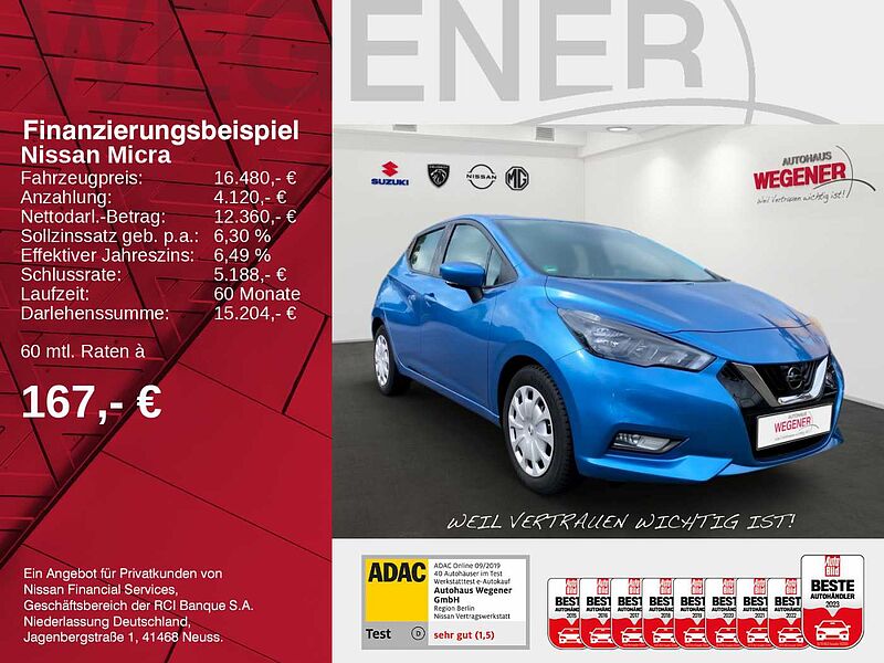 Nissan Micra K14 ACENTA  5MT N-WAY-PAKET Navi