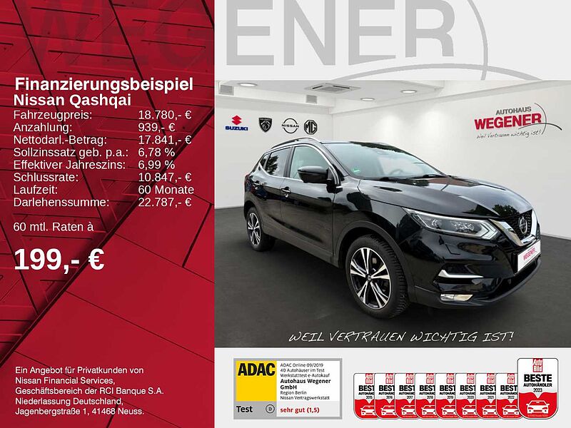 Nissan Qashqai 1.3 DCT*N-CONNECTA*LED*PANO*ALLWETTER