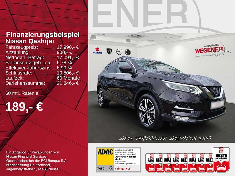 Nissan Qashqai 1.3 DIG-T 160 PS DCT 4