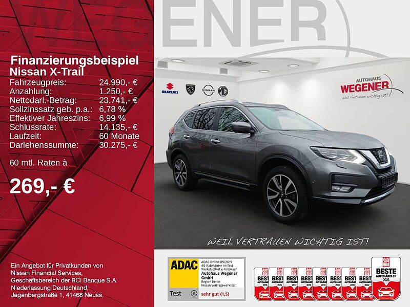 Nissan X-Trail 1.3 DIG-T DCT LED NAVI BOSE 360° PANO