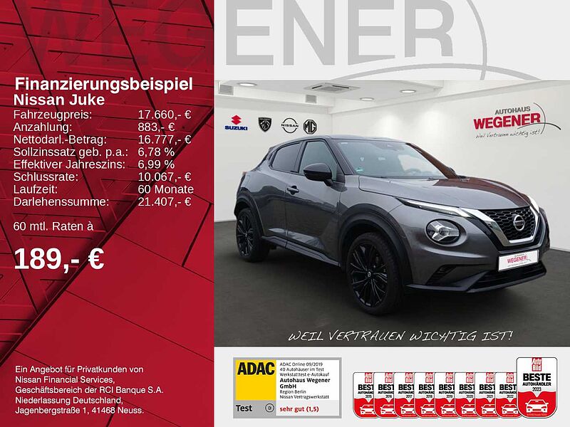 Nissan Juke 1.0 DIG-T 114 PS 7DCT Automatik 'Enigma'