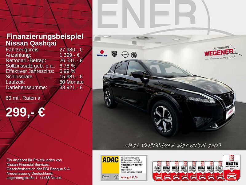 Nissan Qashqai N-CONNECTA+AUTOMATIK+WINTERPAKET+CARPLAY