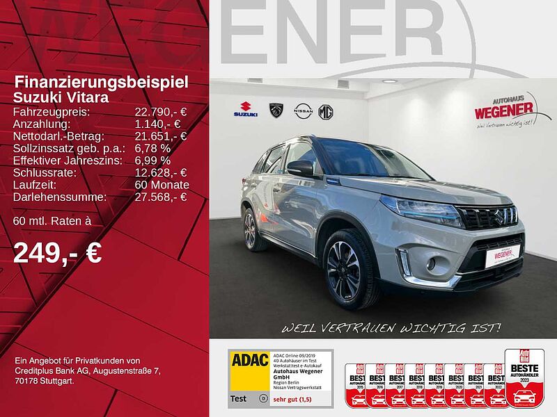 Suzuki Vitara COMFORT+ ALLGRIP KAMERA SHZ KEYLESS A/T